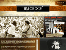 Tablet Screenshot of jimcroce.com